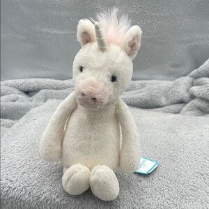 Jellycat Cream Unicorn Stuffed Animal